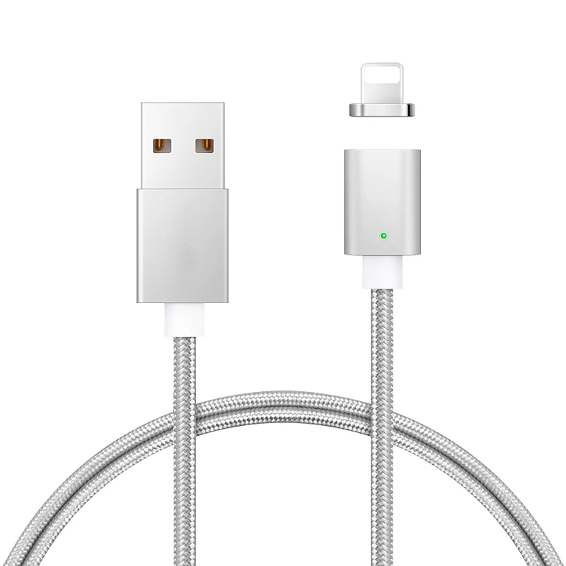 Нейлоновый Плетеный Магнитный зарядный Micro USB кабель для iPhone Samsung Xiaomi Huawei Быстрая