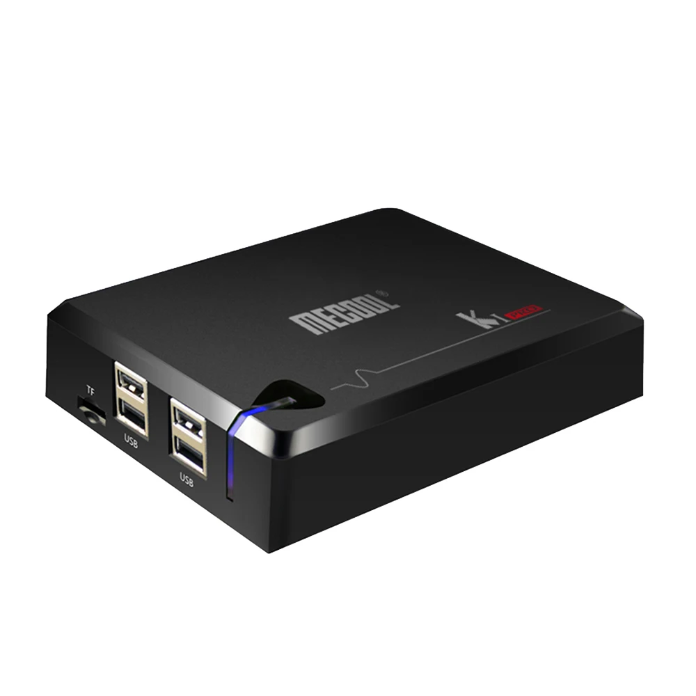 2019 Смарт ТВ коробка Mecool KI PRO 2 ГБ/16 ГБ DVB-T2 DVB-S2 DVB-C Android 7 1 Box Amlogic S905D двойной WI-FI 4G/5G 4 K