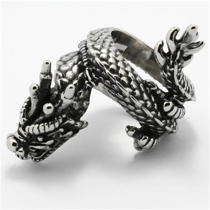 1 шт. кольцо с драконом из нержавеющей стали 316L|chinese dragon rings|dragon ringdesigner ring |