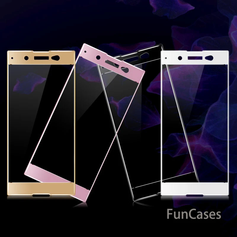 Полное покрытие для sony xperia XA1 чехол из закаленного стекла Soni E XA2 XZ Premium X XZ1 XZ2 Compact XA
