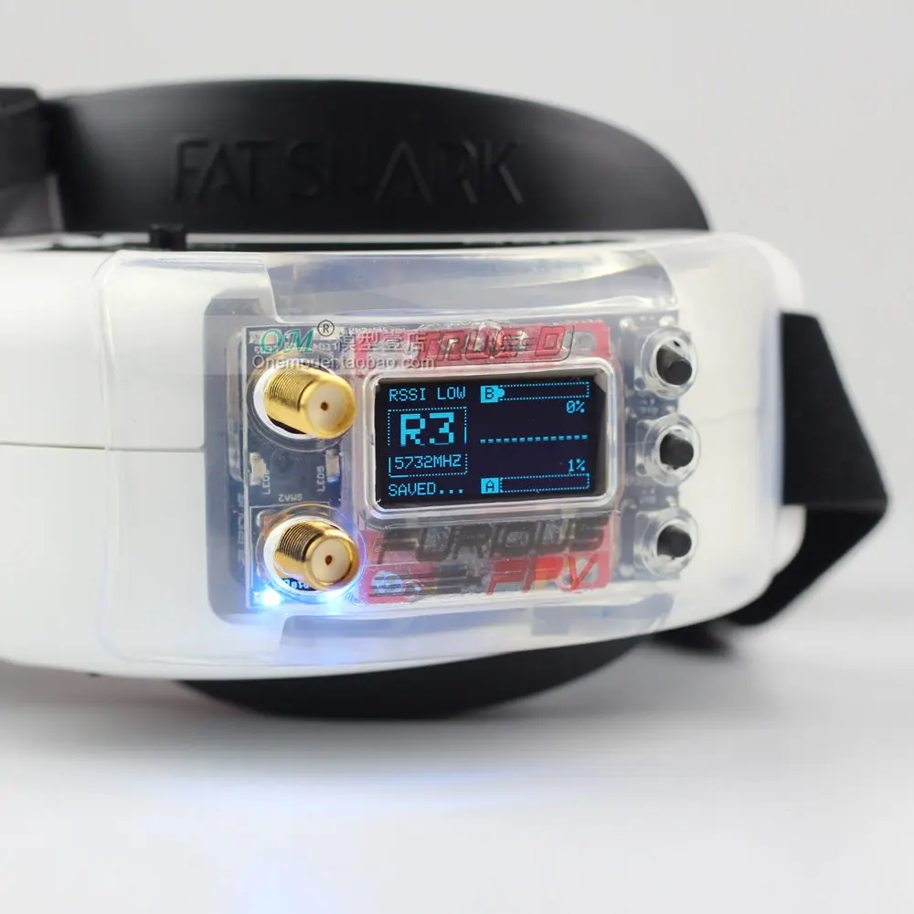 Новое поступление FPV Furious Ture-D v3.8 5,8G FatShark HD3 HDO DOM приемник для FatShark очки