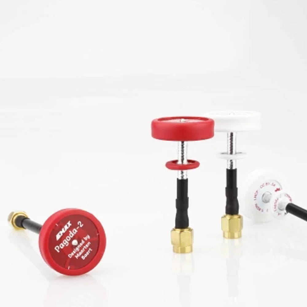 2 Piece RC Hobby Accessory Emax Pagoda 5.8GHz 50mm 80mm RHCP LHCP FPV Antenna SMA Plug Connector | Игрушки и хобби