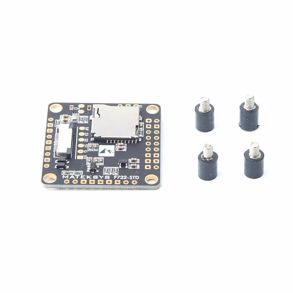 Matek System F722 STD STM32F722 F7 Контроллер полета Встроенный OSD BMP280 барометр Blackbox для