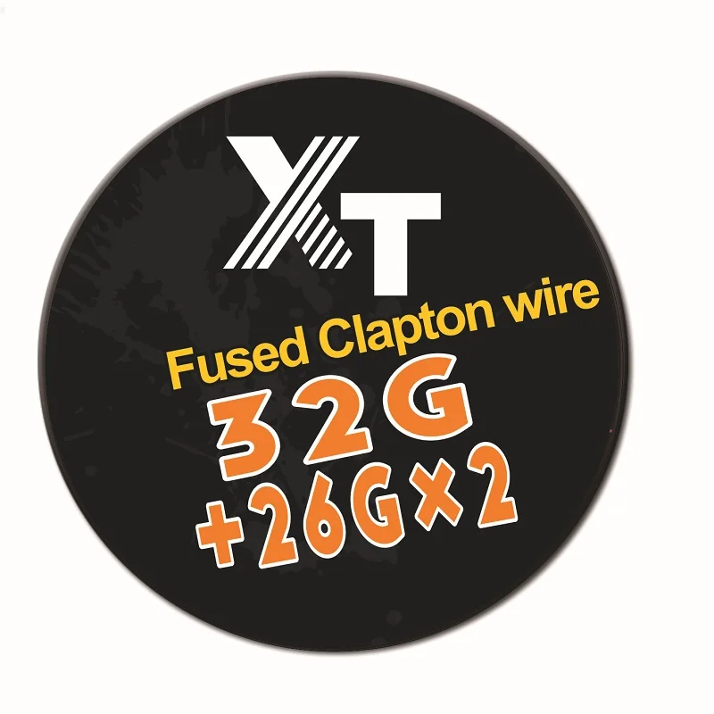 Плавленый провод Clapton 15 футов в рулоне 32GA + 2 * 28GA 26G 24G сопротивление ECigarette Высокое