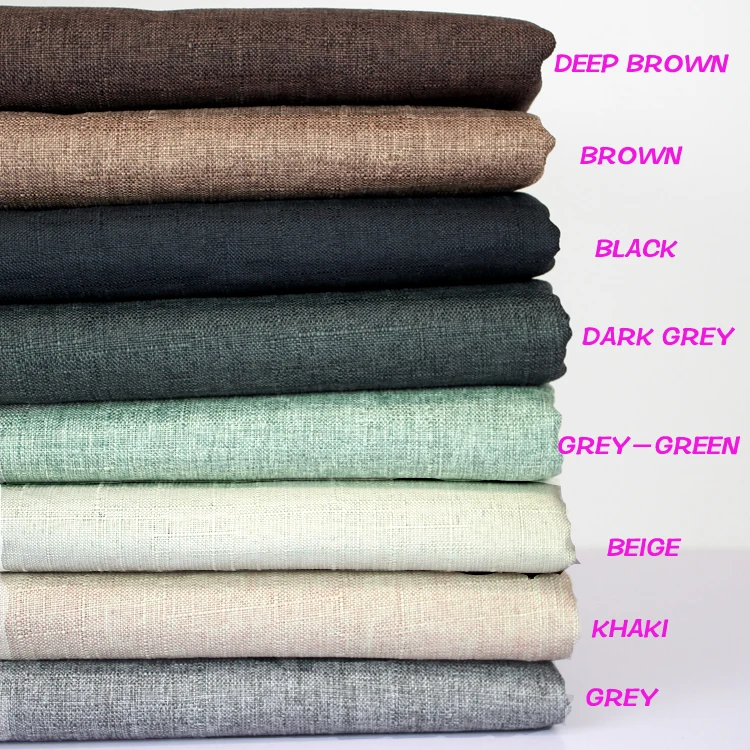 Зеленая комбинированная подкладка льняная ткань диван подушка для шитья уличная