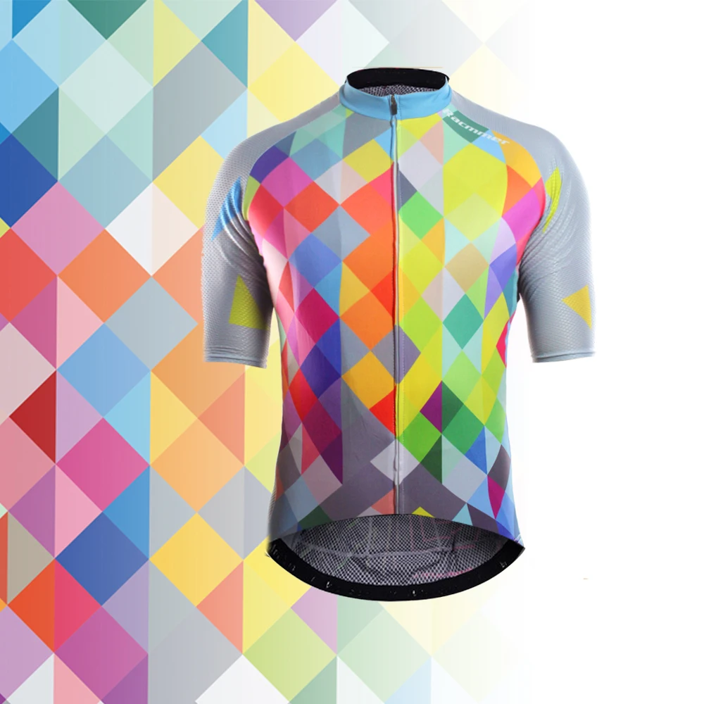 

Racmmer 2022 Breathable Cycling Jersey Summer Mtb Bicycle Short Clothing Ropa Maillot Ciclismo Sportwear Bike Clothes #DX-13