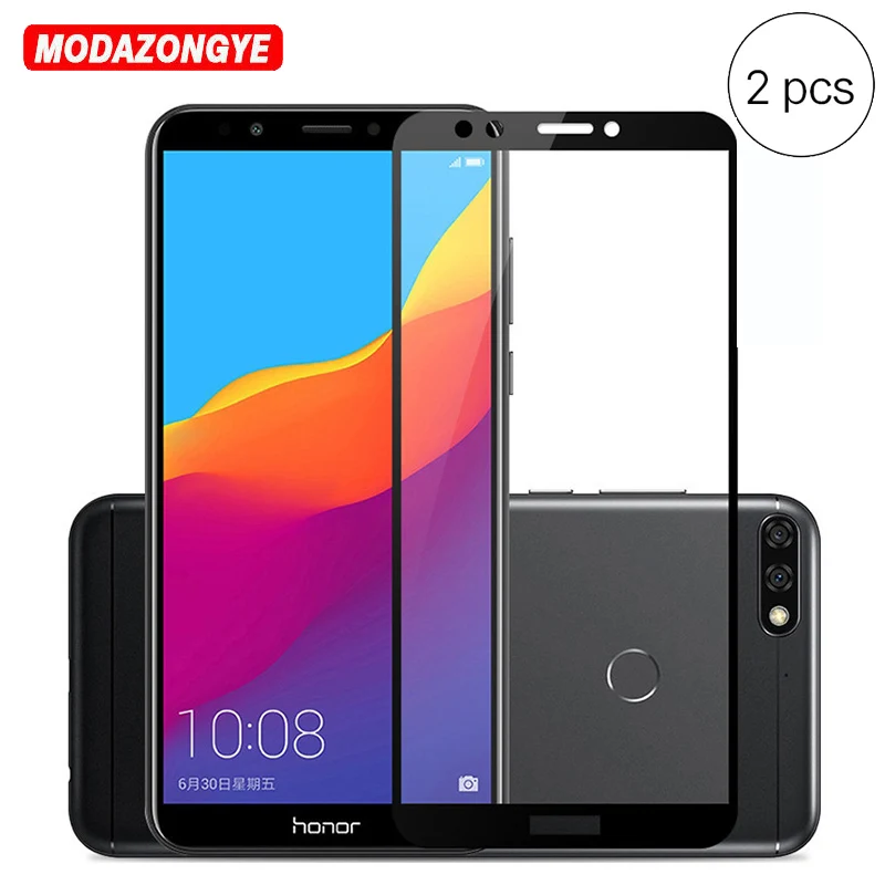 

Tempered Glass For Honor 7C Pro Screen Protector Full Cover Film Tempered Glass For Huawei Honor 7C Pro LND-L29 Honor7C Pro 5.99