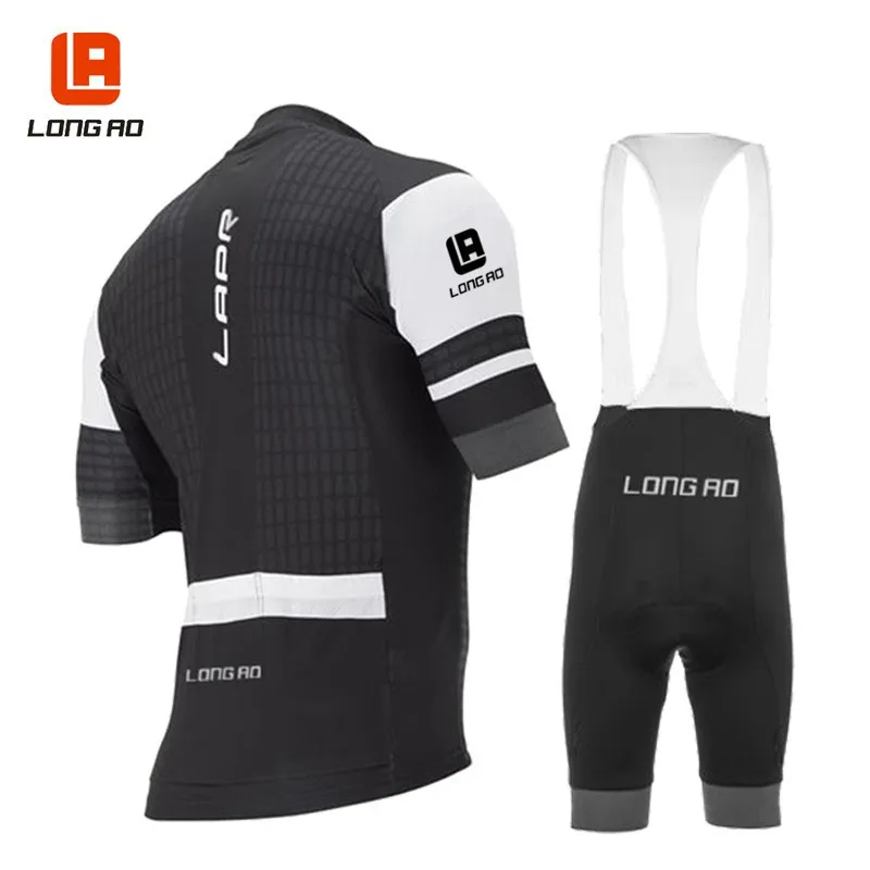 Высококачественная длинная велосипедная Джерси AO дышащая одежда/быстросохнущая
