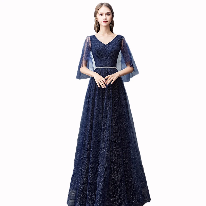 NOBLE WEISS сексуальное длинное платье для выпускного вечера с v-образным вырезом сексуальное вечернее платье с открытой спиной Новая мода плиссированное платье длиной до пола vestido de festa
