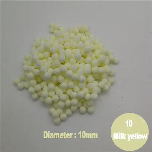 10 Milk yellow 350 шт 10 мм множество вариантов помпоны мягкие шарики-Помпоны для Домашнего Цветоводства свадебные декоративные цветы аксессуары венки одежды - Цвет: 10 Milk yellow