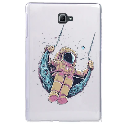 Мягкие TPU печатных чехол для Samsung Galaxy Tab A A6 10," SM-T580 T585 T580 T585N T 580 10,1 дюймовый корпус Fundas