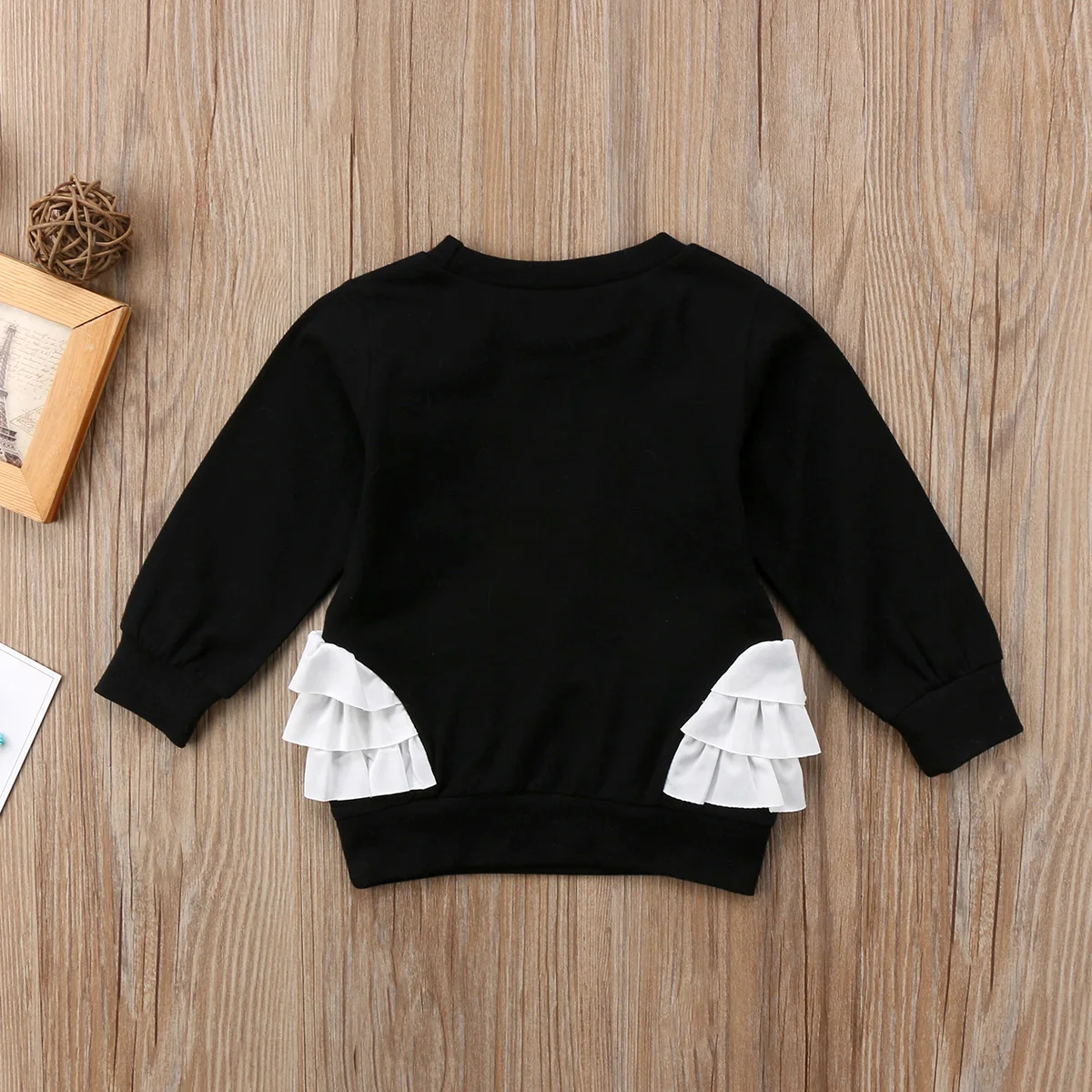 2018 детская хлопковая Лоскутная футболка с длинными рукавами и лебедем для