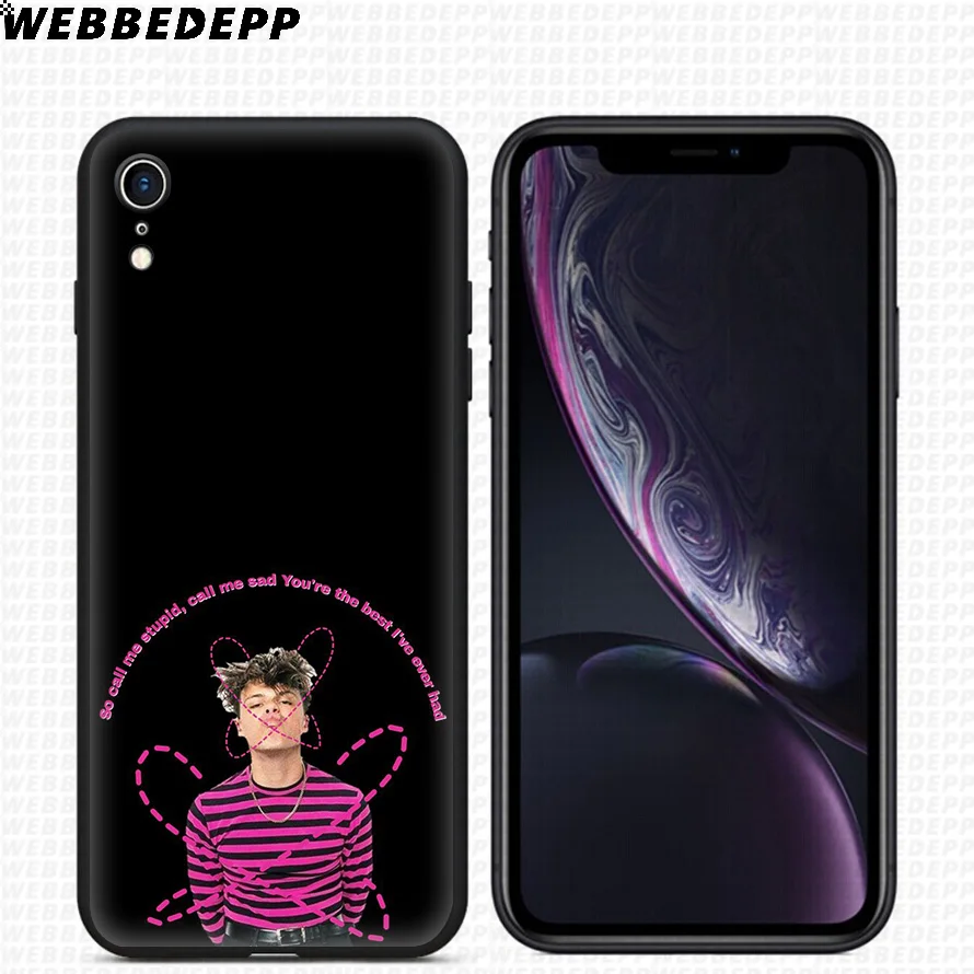 Мягкий силиконовый чехол WEBBEDEPP Yungblud Singer для iPhone 11 Pro Xr Xs Max X или 10 8 7 6 6S Plus 5 |