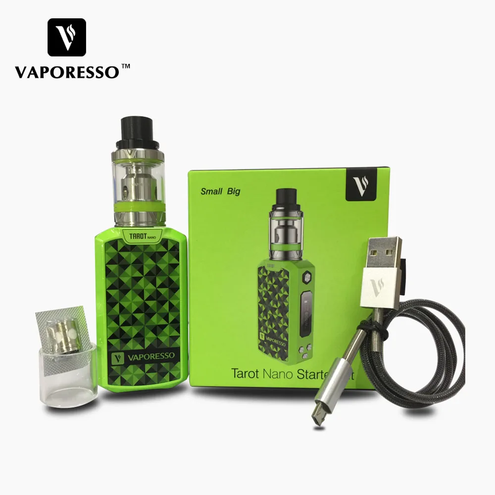 Оригинальный боксмод Vaporesso Tarot Nano TC 80 Вт с баком VECO EUC 2 мл встроенный аккумулятор