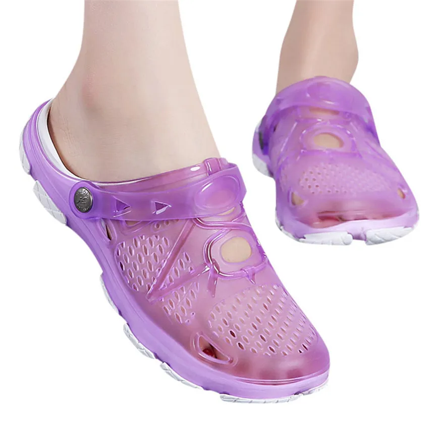 JAYCOSIN 2019 Women Shoes Slippers Summer Beach Non-Slip Breathable Home Wild Casual Hole Outdoor Flip Flops jun4 | Обувь