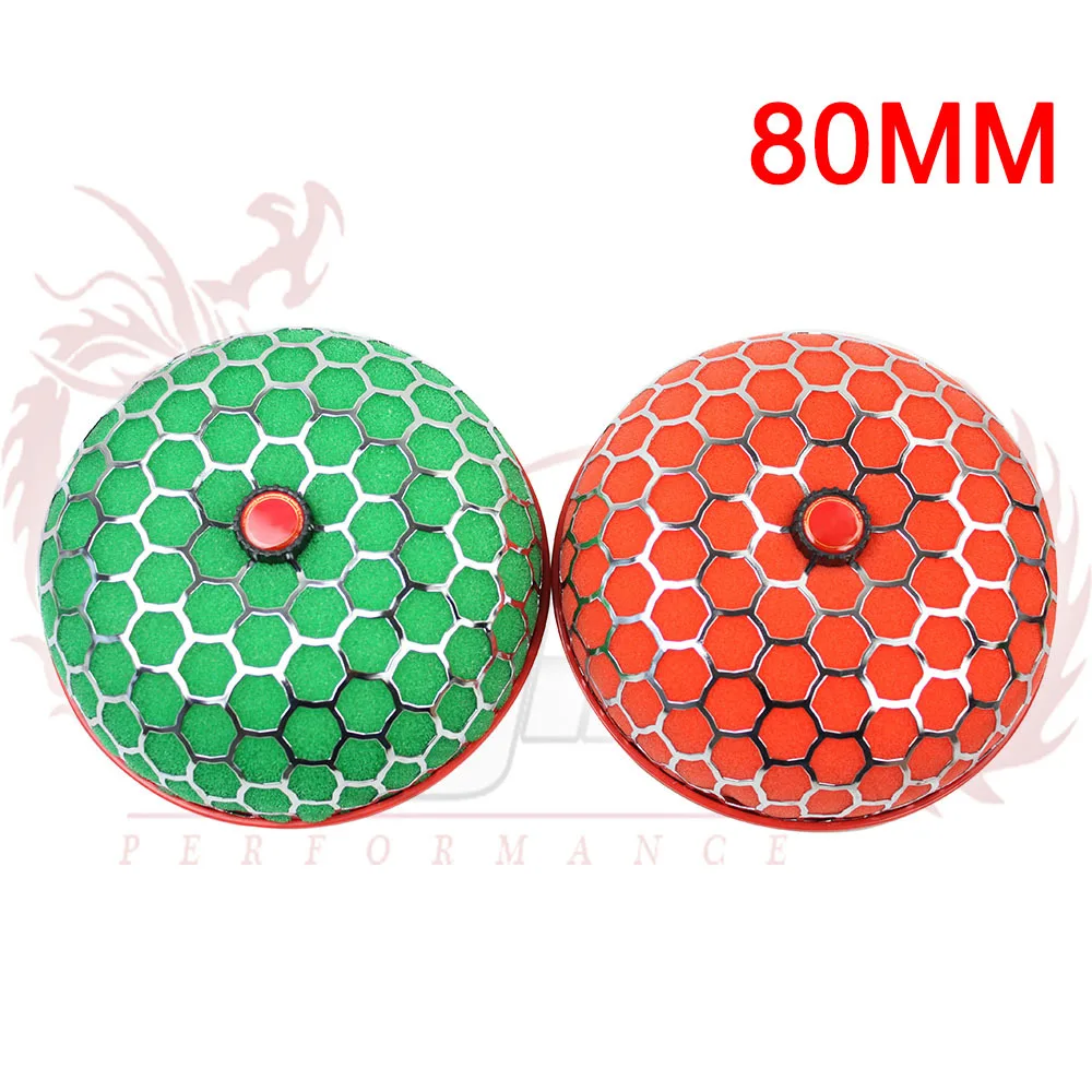 KYLIN Универсальный супер мощный автомобильный воздушный фильтр шеи: 80 мм