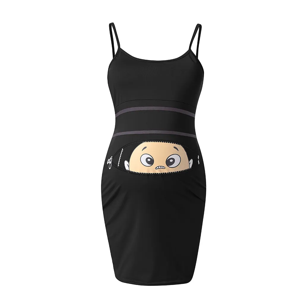 Платья для беременных Robe Grossesse милое детское платье с принтом женское модное