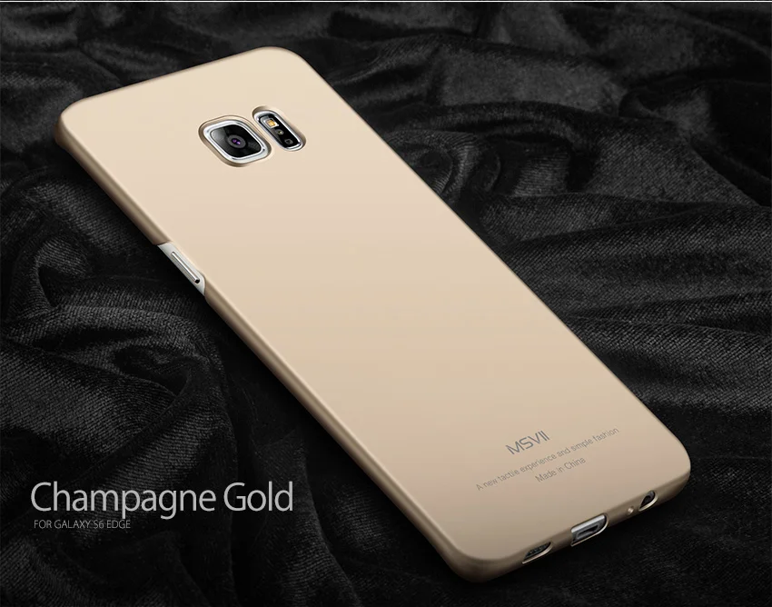 Чехол для samsung Galaxy S6 edg чехол MSVII coque для samsung S6edge Чехол Жесткий PC задняя чехол для Galaxy S6 Edge чехол для телефона