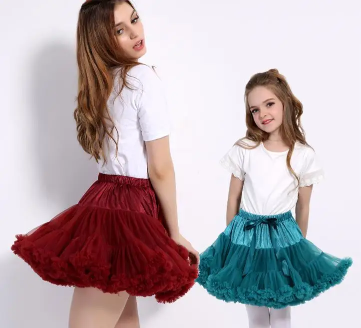 Одинаковая семейная одежда платье для мамы и дочки ребенка юбка-пачка девочки