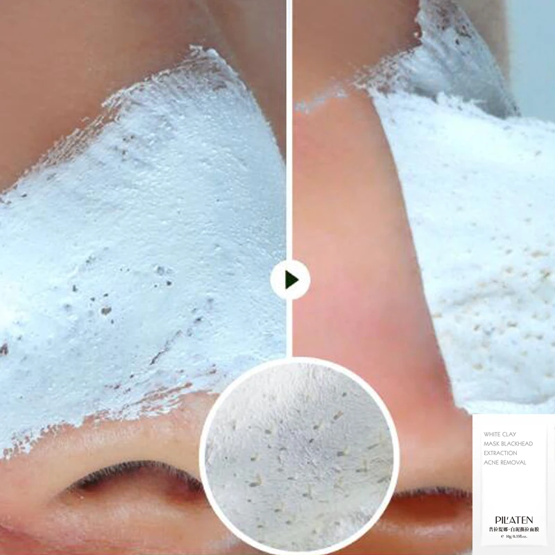 8 шт./упак. маски белые лица маска для удаления угрей bioaqua mascarilla lanbena Clean skin maschera viso