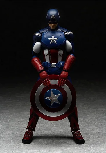 Anime American Captain Action Figures Black Series Avernger Stormtrooper PVC 6.3inches Doll Model Toys for Children boys |
