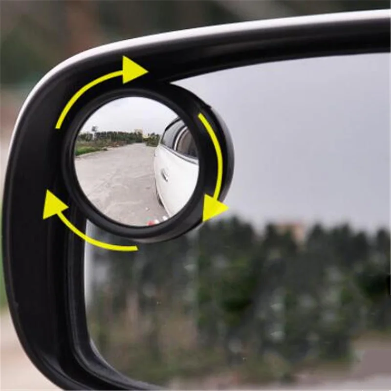 1 пара автомобилей выпуклый Слепое пятно зеркало для пластиковая пилочка ногтей