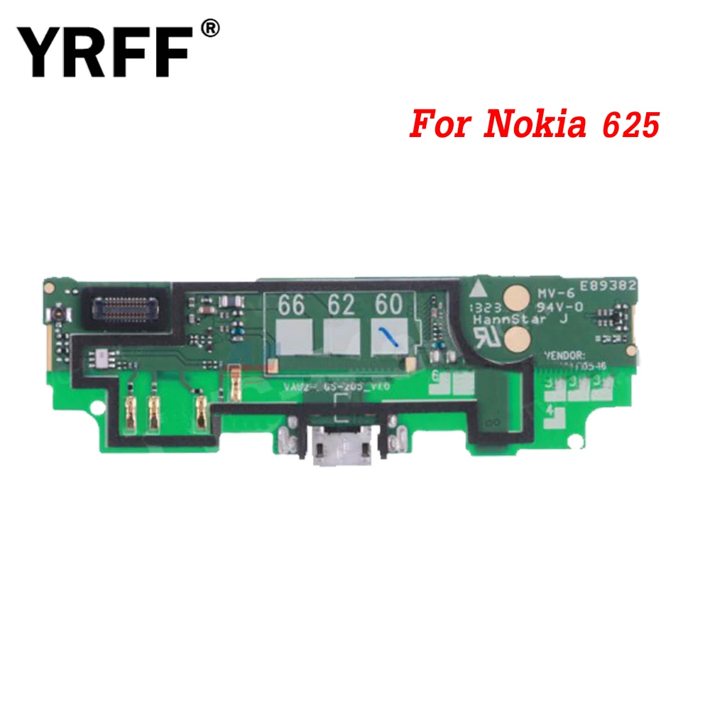 YRFF запасные части зарядный порт микро гибкий кабель для Nokia 625 док станция разъем