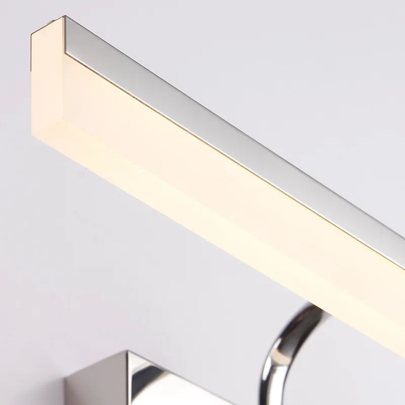 Светодиодный зеркальный светильник из нержавеющей стали 40/50 см|Комнатные