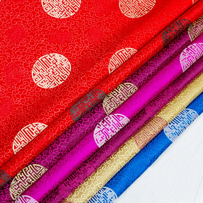 

Man-made Silk Cushions and Curtain Fabric ,Craft of Covering,Concert Attire Cloth width 0.75m*length 1m A46