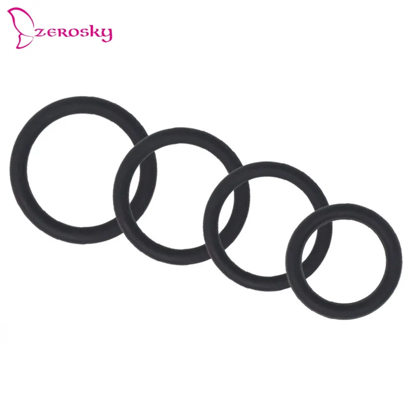 4 шт./компл. кольца на пенис с временной задержкой Пояс верности для увеличения