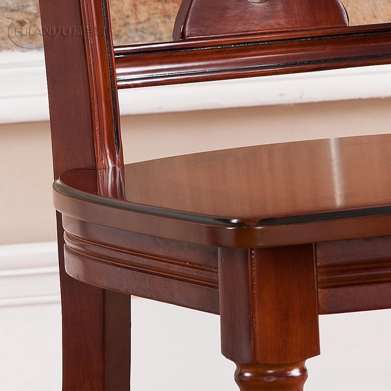 Семья стул Отель обеденный дерево Европейский стиль деревянные стулья