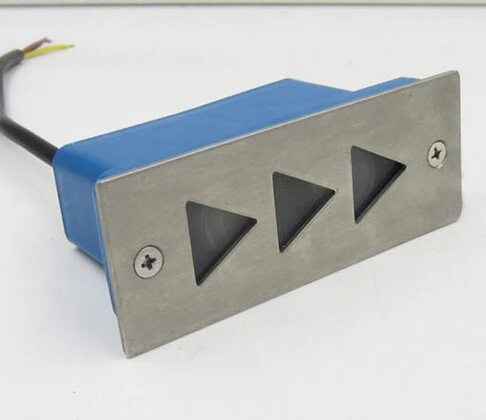 Оптовая цена 2 Вт IP68 Светодиодный светильник для лестниц/шагов утопленная Крытая