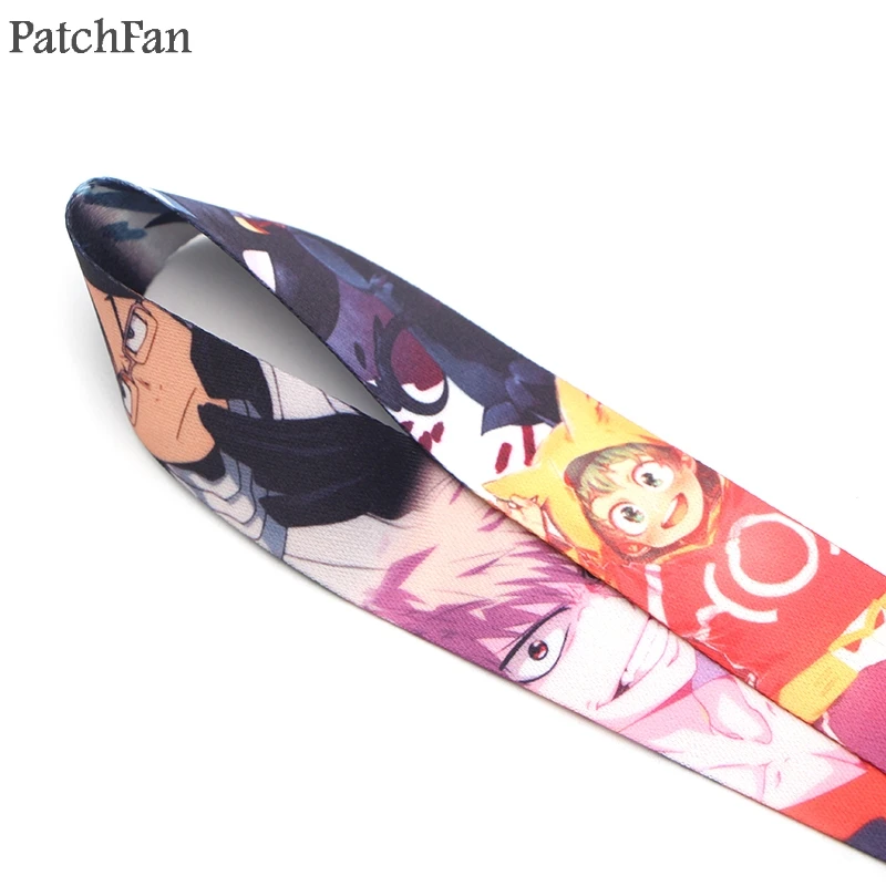 Patchfan аниме брелок талреп лямки лента шейный ремешок Ткань para идентификационный