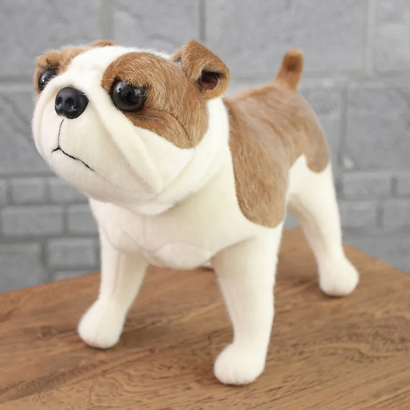 30 см Boston Hound/Английский бульдог/Bomei/Shar Pei имитация собаки плюшевая игрушка хорошее качество реалистичные куклы для собак