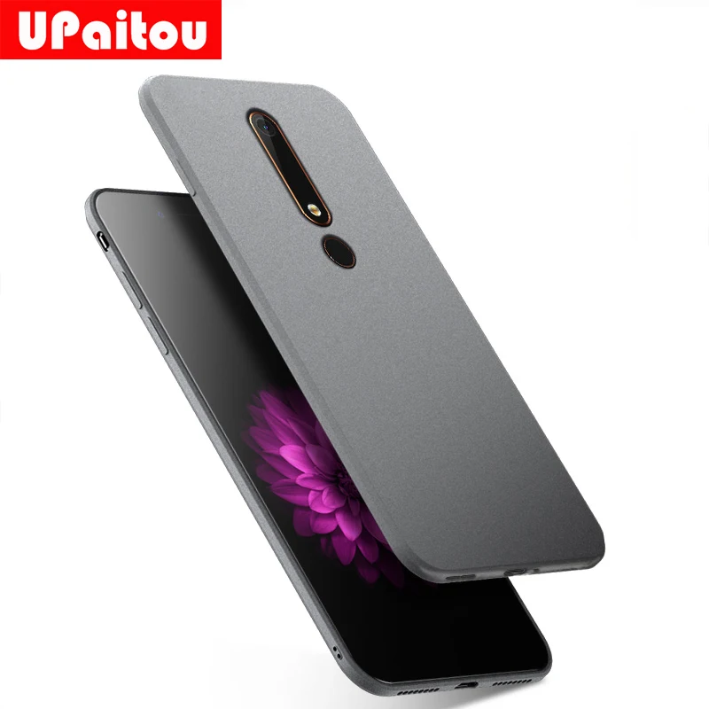 Чехол UPaitou для Nokia 6 чехол с защитой от отпечатков пальцев 1 Plus X6 8 4 2 7 Матовый