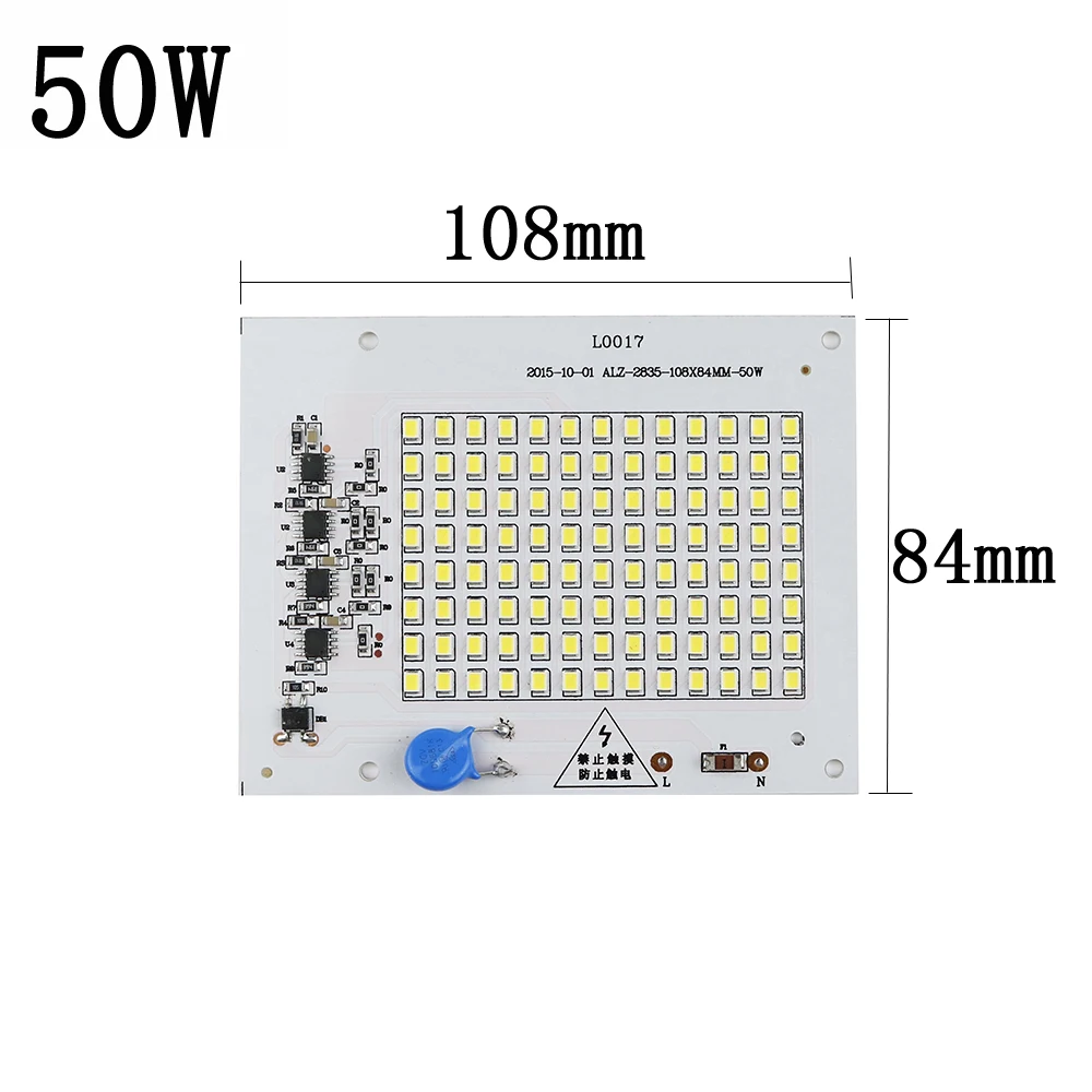 Светодиодный источник питания Smart IC SMD Диодная лампа для наружного прожектора
