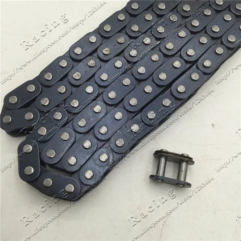 Цепь T8F с запасным звеньем для мини велосипеда внедорожника квадроцикла ATV 47cc 49cc