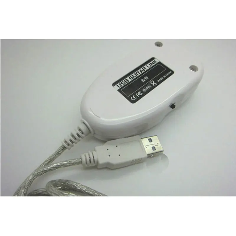 Новый кабель для подключения гитары к usb интерфейсу ПК ноутбука компьютера