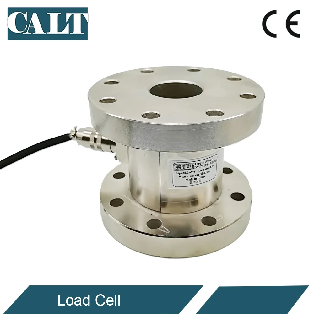 CALT фланец тип статического вращающегося торсионного датчика крутящего момента