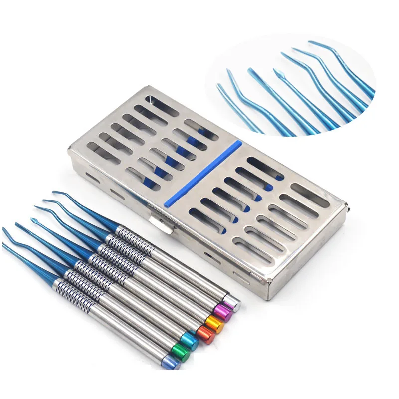 7 шт./компл. Стоматологическая минимально инвазивная экстракция десен нож для