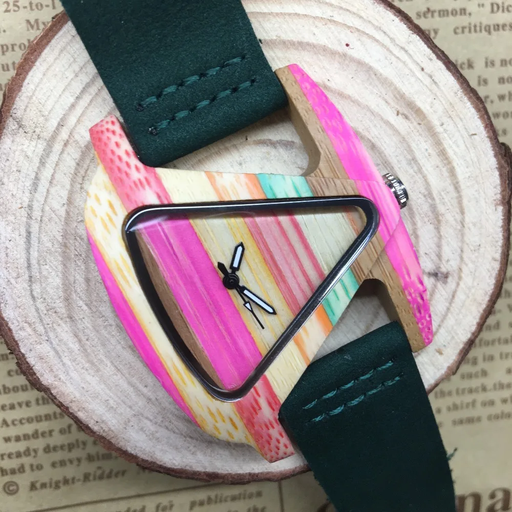 Женские бамбуковые деревянные наручные часы от лучшего бренда браслеты Чикаго