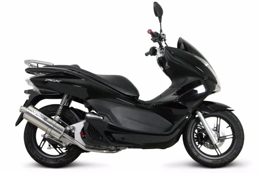 Аксессуары для мотоциклов Honda PCX125 PCX150 PCX 125/150 выхлопная средняя связь трубы глушитель трубы Silp on