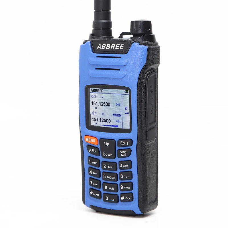 Портативная рация Abbree AR F6 6 полос двойная 999CH многофункциональная VOX DTMF функция SOS