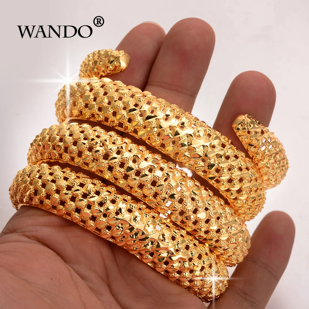 Женский браслет WANDO золотого цвета для свадьбы из Франции Дубаи|Браслеты| |