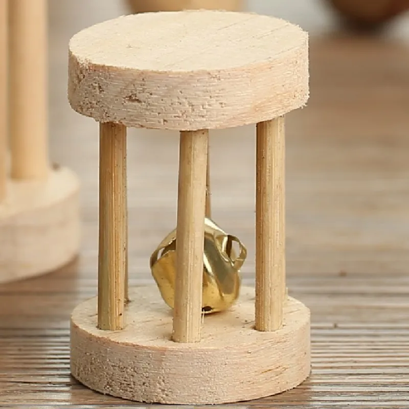 Eco friendlyatural Wood Мини игрушка для упражнений по уходу за зубами молярная кролика