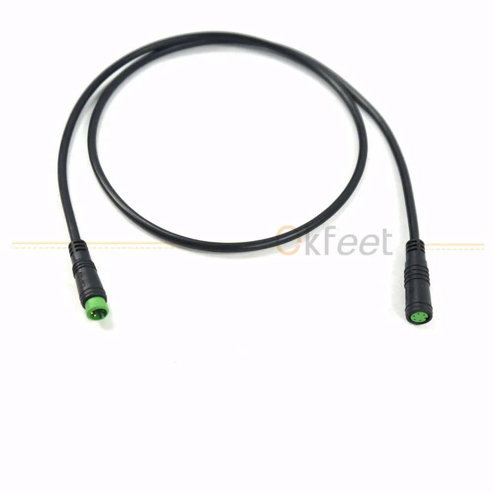 Okfeet Bafang BBS01 BBS02 BBSHD ЖК-дисплей удлинитель 5pin водонепроницаемый