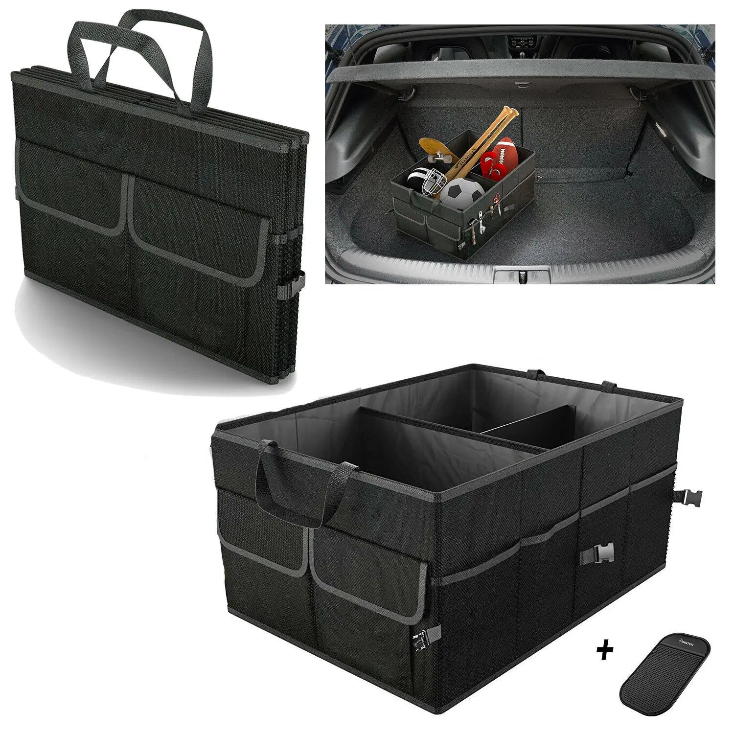 Сумка для хранения автомобиля складная сумка багажника карго органайзер отлично