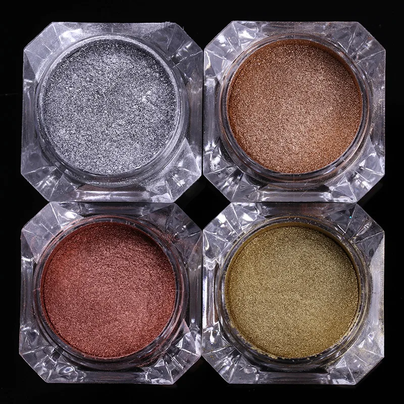 1 коробка 2 г шоколадный матовый блеск для ногтей украшение Блестящий порошок