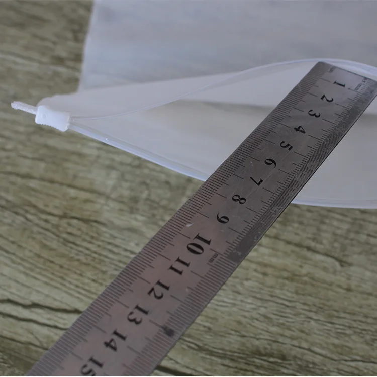 Прозрачный матовый полиэтиленовый пакет для хранения 100 шт. 5 размеров