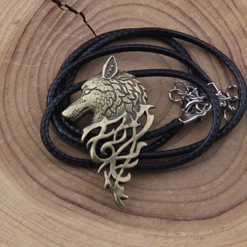 Yage 4 цвета 1 шт Руна Викинг Волк ожерелье в подарок|necklace with|necklace awolf necklace |
